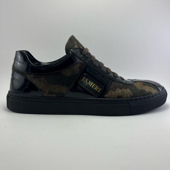 JAMERE by Terkessa Reynolds Minimal Low Top Camo Shoes Mens Size 8 - Picture 3 of 12